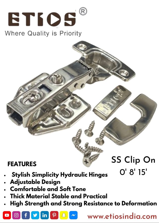 SS Clip-On — ETIOS wholesale hardware
