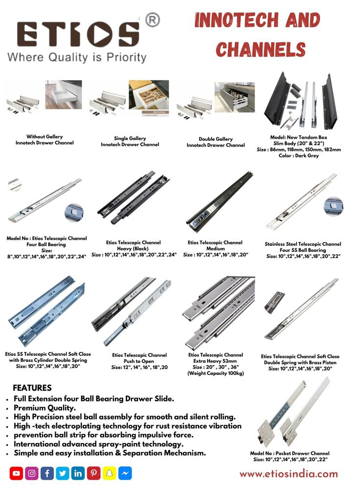 channels range — ETIOS wholesale