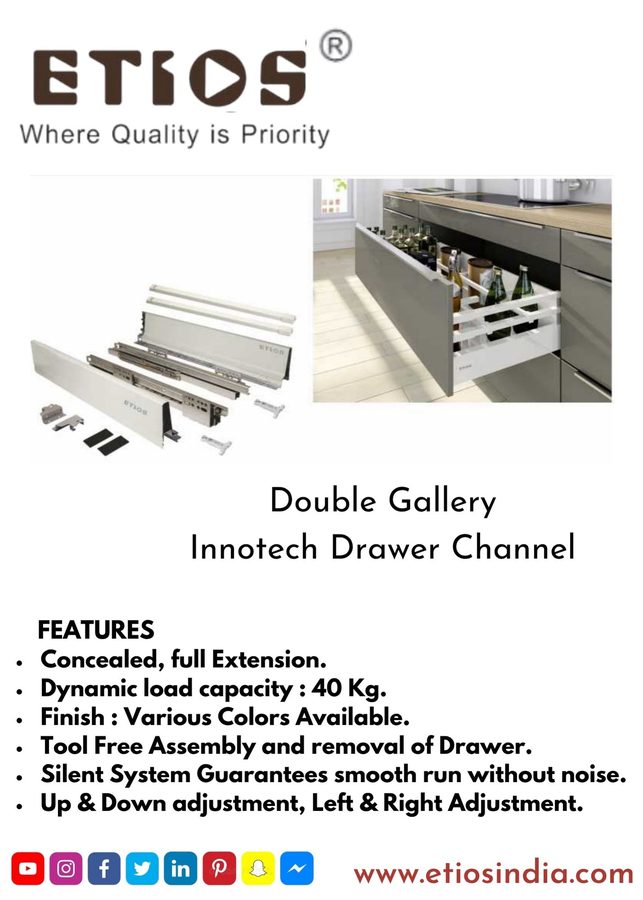 Innotech Slim — Double Locking Tandem — ETIOS wholesale hardware